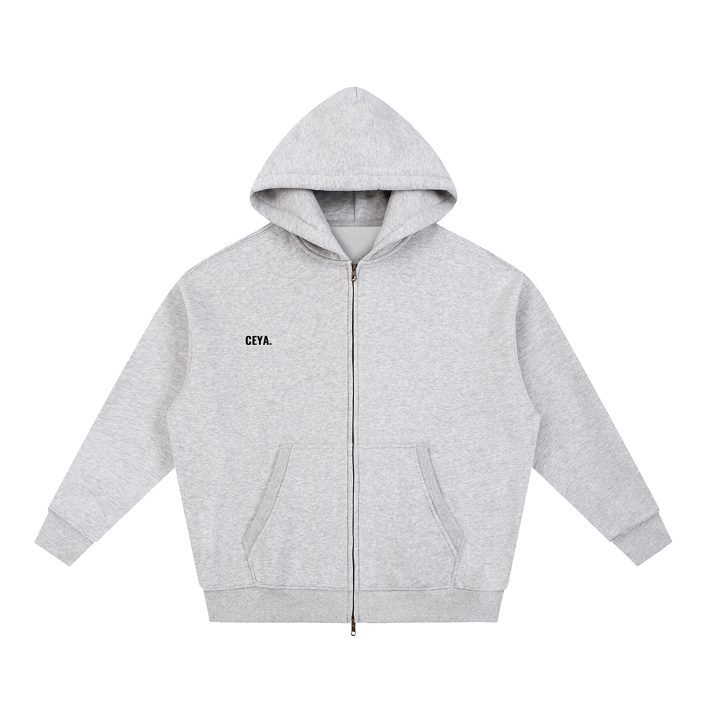 CEYA ZIPPER HOODIE
