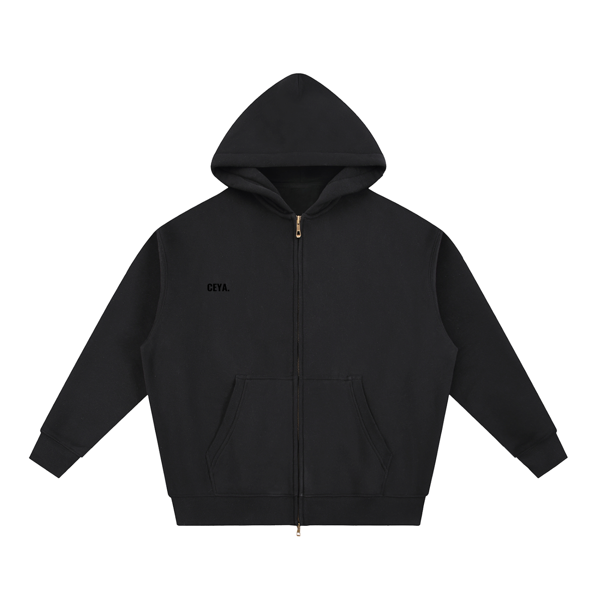 CEYA ZIPPER HOODIE